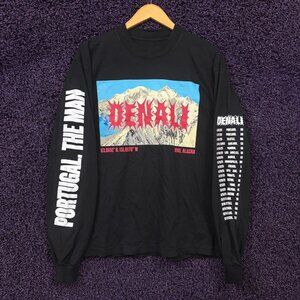 Portugal The Man “Denali” Long Sleeve Graphic Shirt Size Medium